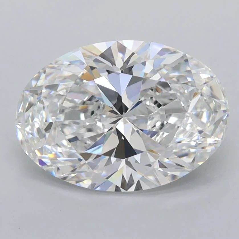 2.05ct Oval Lab Grown Diamond (Colour D, Clarity FL, IGI Certified)