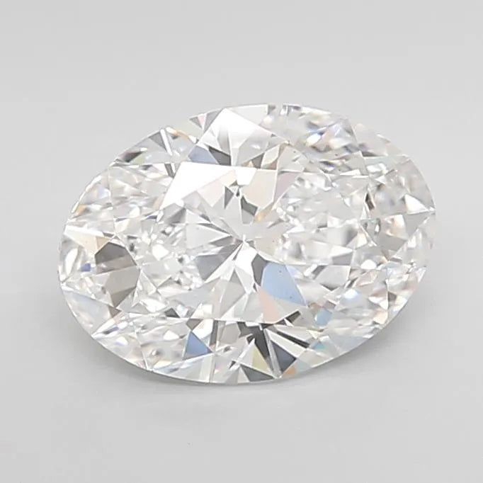 2.05ct Oval Lab Grown Diamond (Colour D, Clarity VS1, IGI Certified)