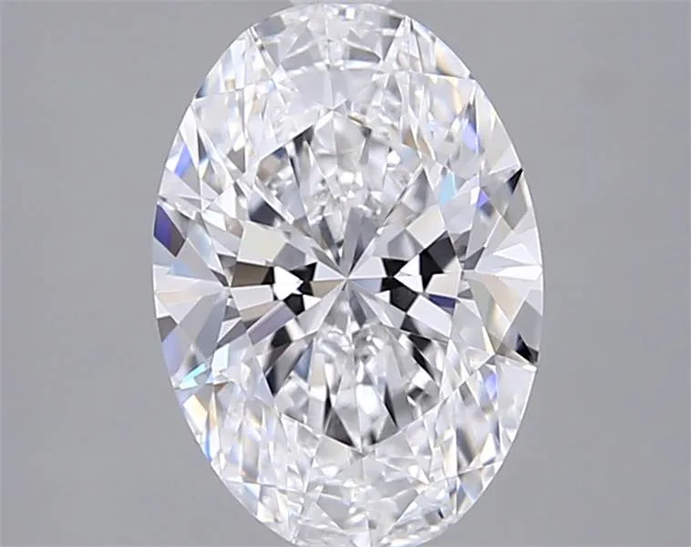 2.05ct Oval Lab Grown Diamond (Colour D, Clarity VVS1, IGI Certified)