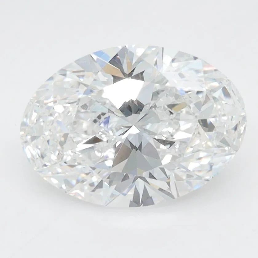2.05ct Oval Lab Grown Diamond (Colour D, Clarity VVS1, IGI Certified)