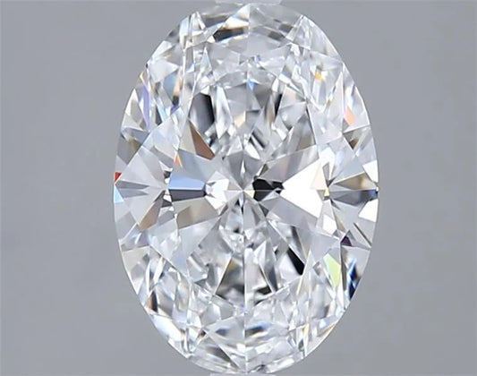 2.05ct Oval Lab Grown Diamond (Colour D, Clarity VVS1, IGI Certified)