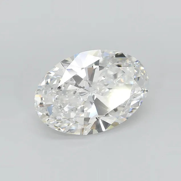 2.05ct Oval Lab Grown Diamond (Colour D, Clarity VVS2, Cut EX, IGI Certified)