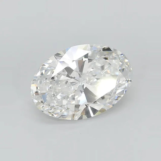 2.05ct Oval Lab Grown Diamond (Colour D, Clarity VVS2, Cut EX, IGI Certified)