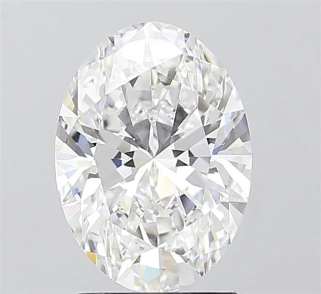 2.05ct Oval Lab Grown Diamond (Colour E, Clarity VVS1, IGI Certified)