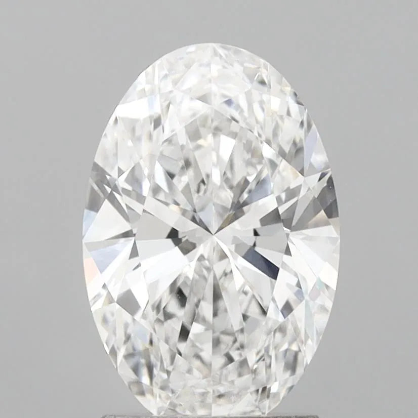 2.05ct Oval Lab Grown Diamond (Colour E, Clarity VVS2, IGI Certified)