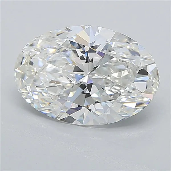 2.05ct Oval Lab Grown Diamond (Colour F, Clarity VS1, IGI Certified)