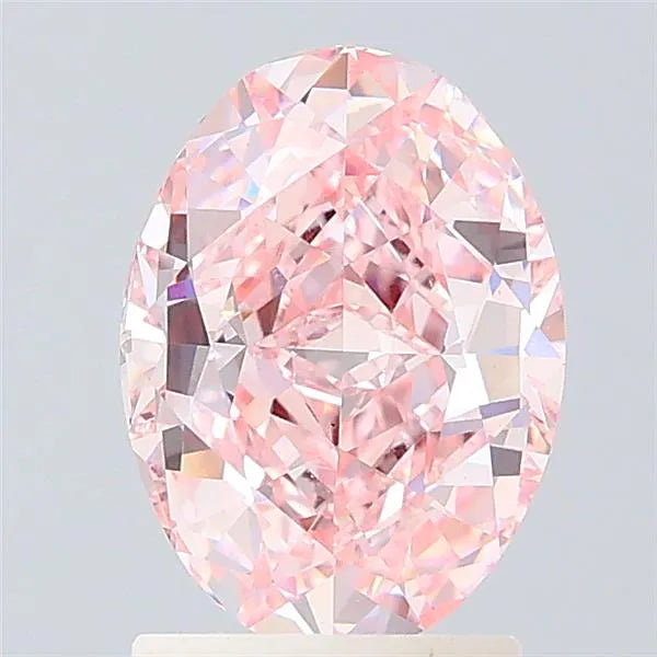 2.05ct Oval Lab Grown Diamond (Colour Fancy Intense Pink, Clarity VS1, IGI Certified)