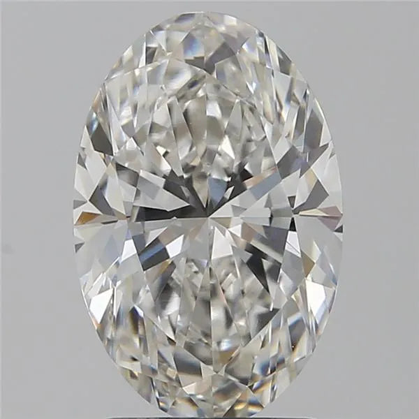 2.05ct Oval Lab Grown Diamond (Colour G, Clarity VVS2, IGI Certified)