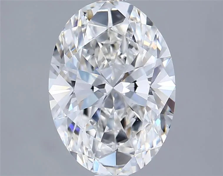 2.05ct Oval Lab Grown Diamond (Colour G, Clarity VVS2, IGI Certified)