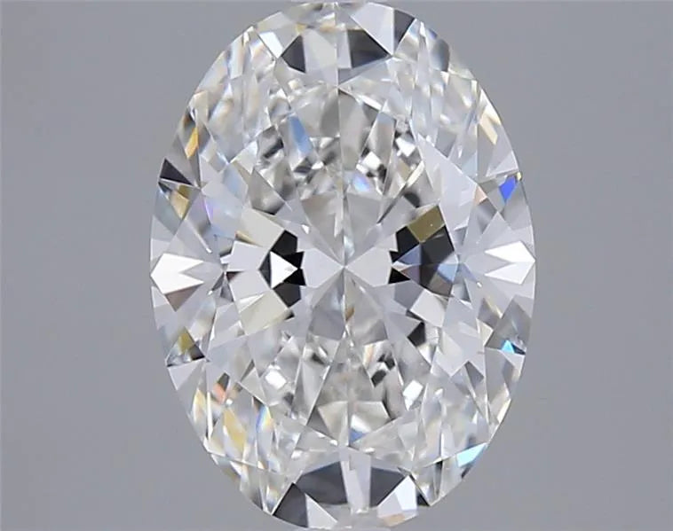 2.05ct Oval Lab Grown Diamond (Colour G, Clarity VVS2, IGI Certified)
