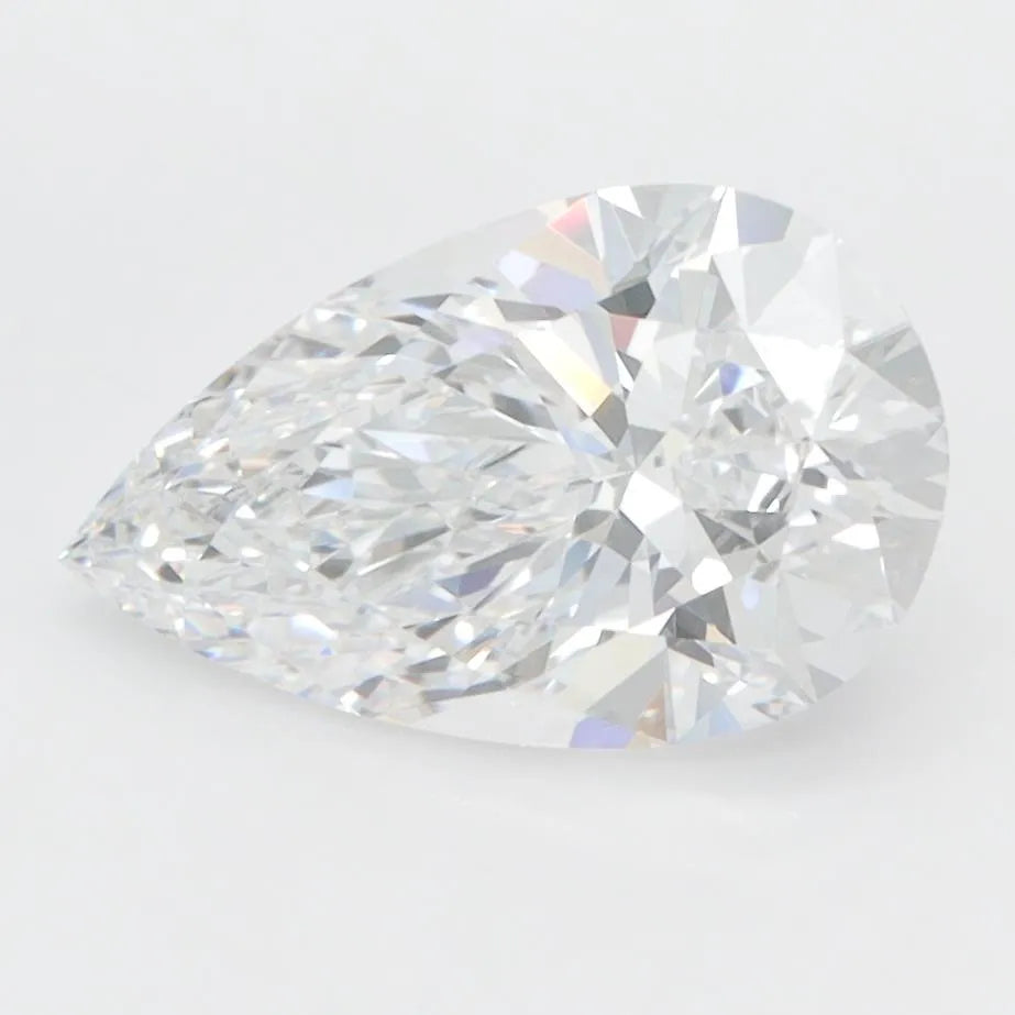2.05ct Pear Lab Grown Diamond (Colour D, Clarity VVS1, IGI Certified)