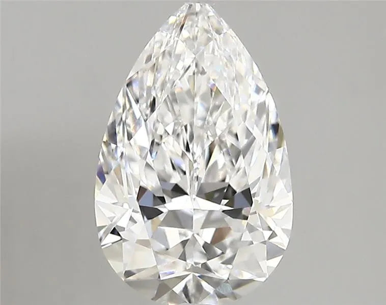 2.05ct Pear Lab Grown Diamond (Colour D, Clarity VVS2, Cut EX, GIA Certified)