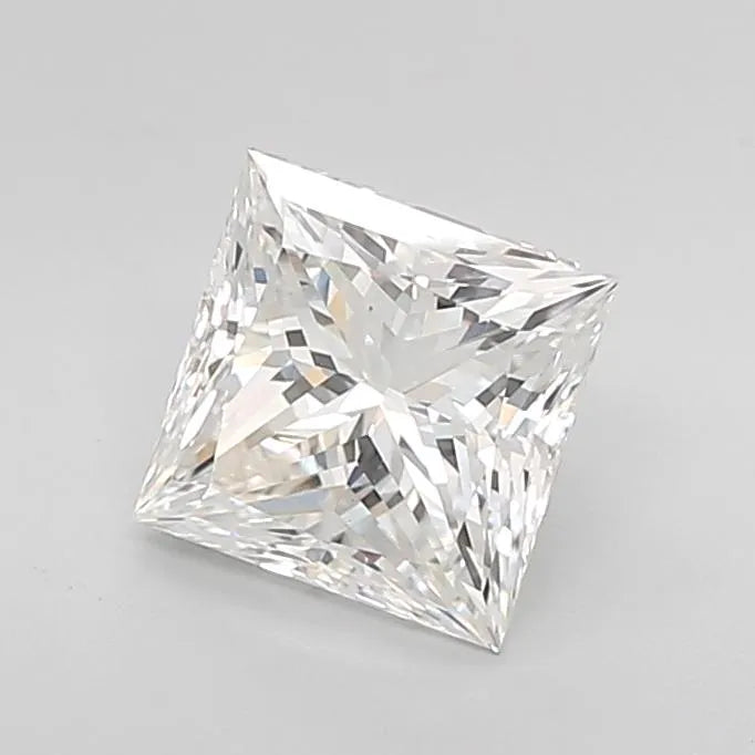 2.05ct Princess Lab Grown Diamond (Colour E, Clarity VVS2, IGI Certified)