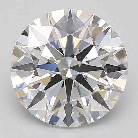 2.05ct Round Lab Grown Diamond (Colour D, Clarity IF, Cut EX, GIA Certified)