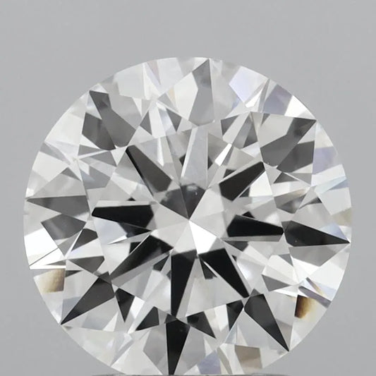 2.05ct Round Lab Grown Diamond (Colour D, Clarity VVS1, Cut ID, IGI Certified)