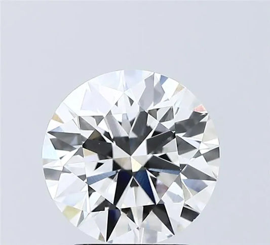 2.05ct Round Lab Grown Diamond (Colour F, Clarity VVS2, Cut ID, IGI Certified)