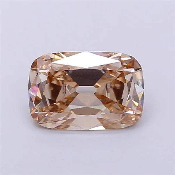2.06ct Cushion Lab Grown Diamond (Colour Very Light Brown, Clarity VS2, IGI Certified)