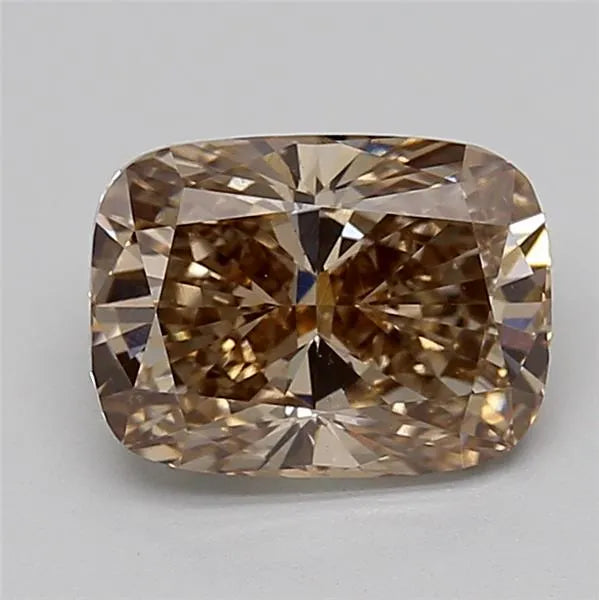 2.06ct Cushion modified Lab Grown Diamond (Colour Fancy Brownish Gray, Clarity VS1, IGI Certified)