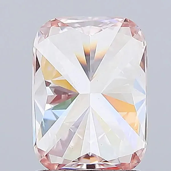 2.06ct Cushion modified Lab Grown Diamond (Colour Fancy Intense Pink, Clarity VS1, IGI Certified)