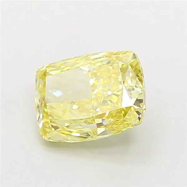 2.06ct Cushion modified Lab Grown Diamond (Colour Fancy Yellow, Clarity VS2, IGI Certified)