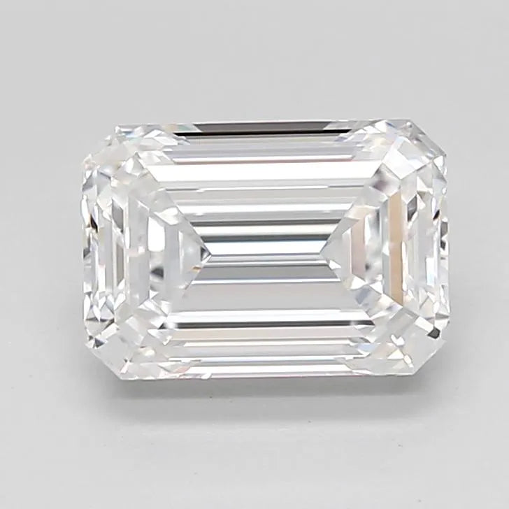 2.06ct Emerald Lab Grown Diamond (Colour D, Clarity IF, Cut EX, IGI Certified)