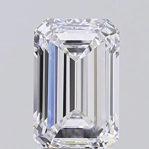 2.06ct Emerald Lab Grown Diamond (Colour D, Clarity VVS1, IGI Certified)