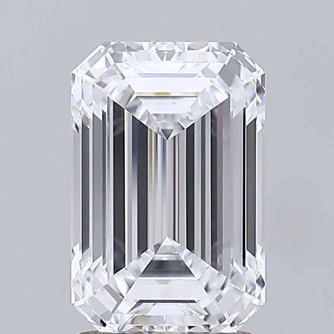 2.06ct Emerald Lab Grown Diamond (Colour E, Clarity IF, IGI Certified)