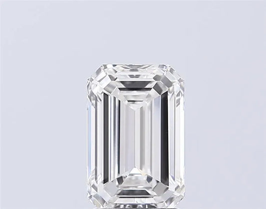 2.06ct Emerald Lab Grown Diamond (Colour E, Clarity VVS1, IGI Certified)