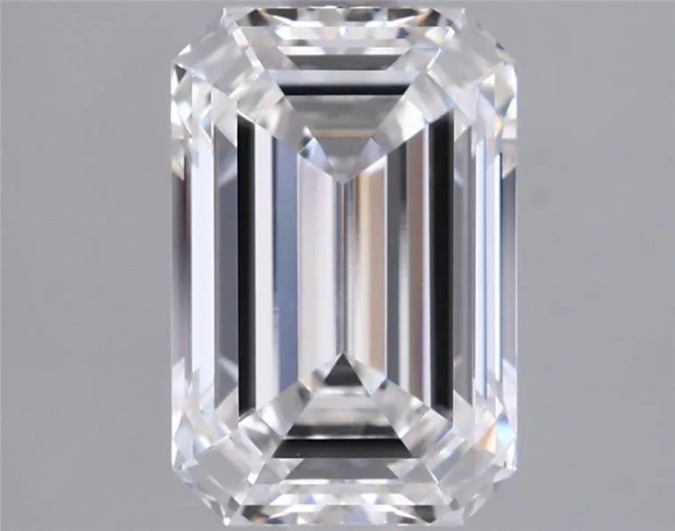 2.06ct Emerald Lab Grown Diamond (Colour F, Clarity VVS1, IGI Certified)