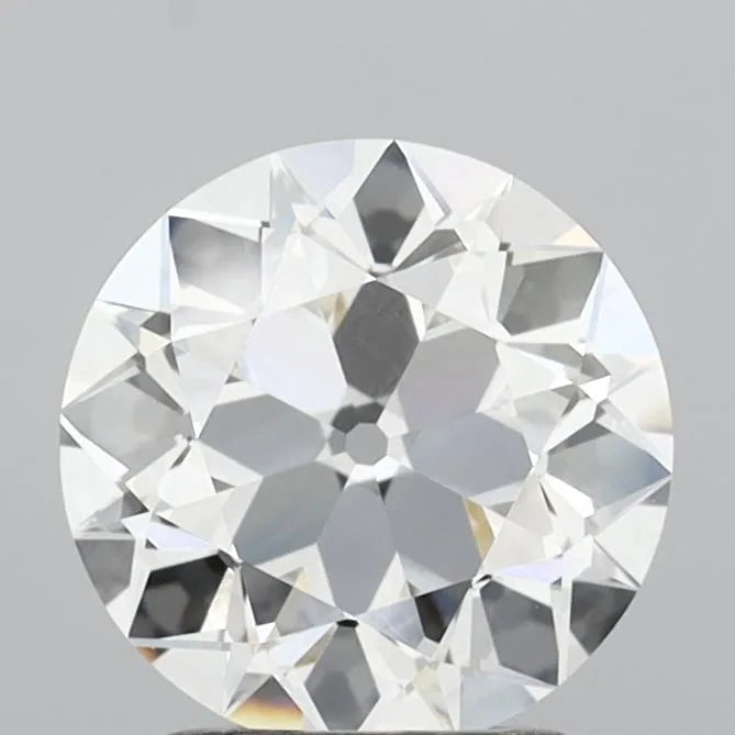 2.06ct European cut Lab Grown Diamond (Colour F, Clarity VVS2, IGI Certified)