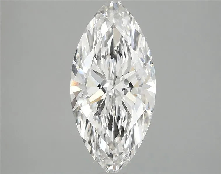 2.06ct Marquise Lab Grown Diamond (Colour F, Clarity VVS2, IGI Certified)
