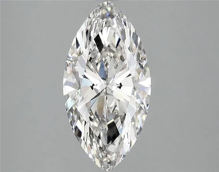 2.06ct Marquise Lab Grown Diamond (Colour G, Clarity VVS2, IGI Certified)