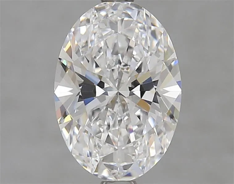 2.06ct Oval Lab Grown Diamond (Colour D, Clarity FL, Cut EX, IGI Certified)