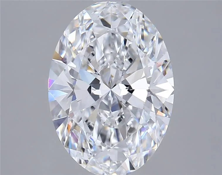 2.06ct Oval Lab Grown Diamond (Colour D, Clarity VVS1, IGI Certified)