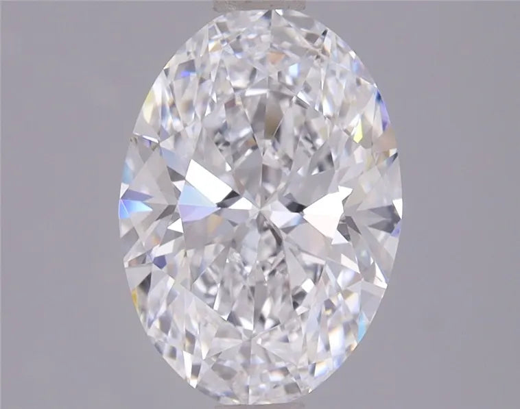 2.06ct Oval Lab Grown Diamond (Colour D, Clarity VVS1, IGI Certified)