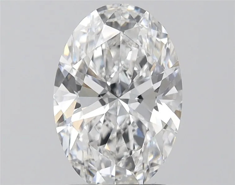 2.06ct Oval Lab Grown Diamond (Colour D, Clarity VVS2, IGI Certified)