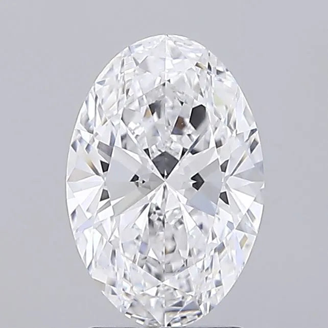 2.06ct Oval Lab Grown Diamond (Colour D, Clarity VVS2, IGI Certified)