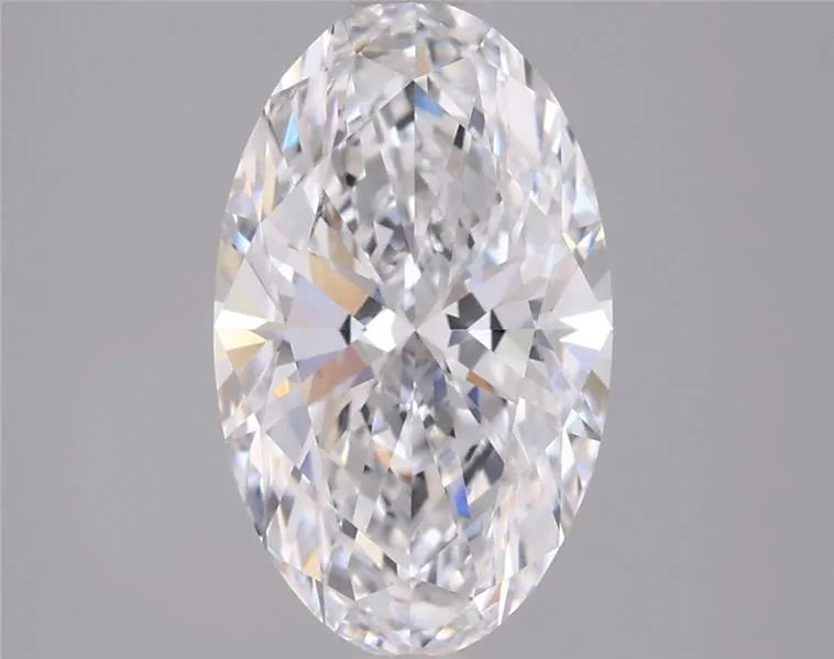 2.06ct Oval Lab Grown Diamond (Colour D, Clarity VVS2, IGI Certified)