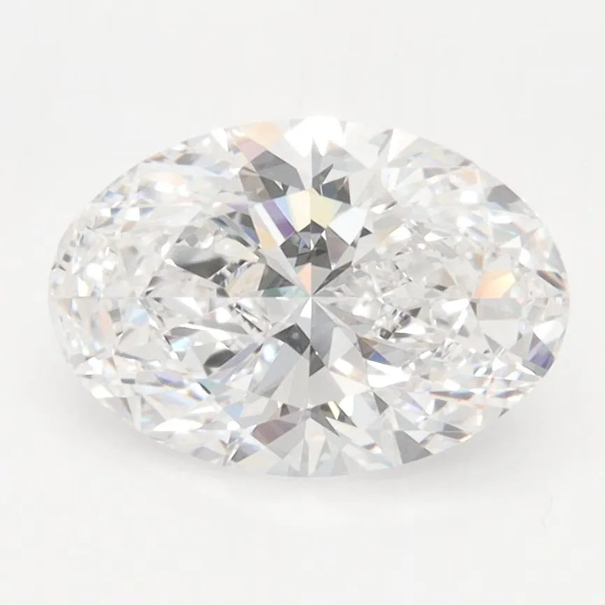 2.06ct Oval Lab Grown Diamond (Colour E, Clarity IF, IGI Certified)