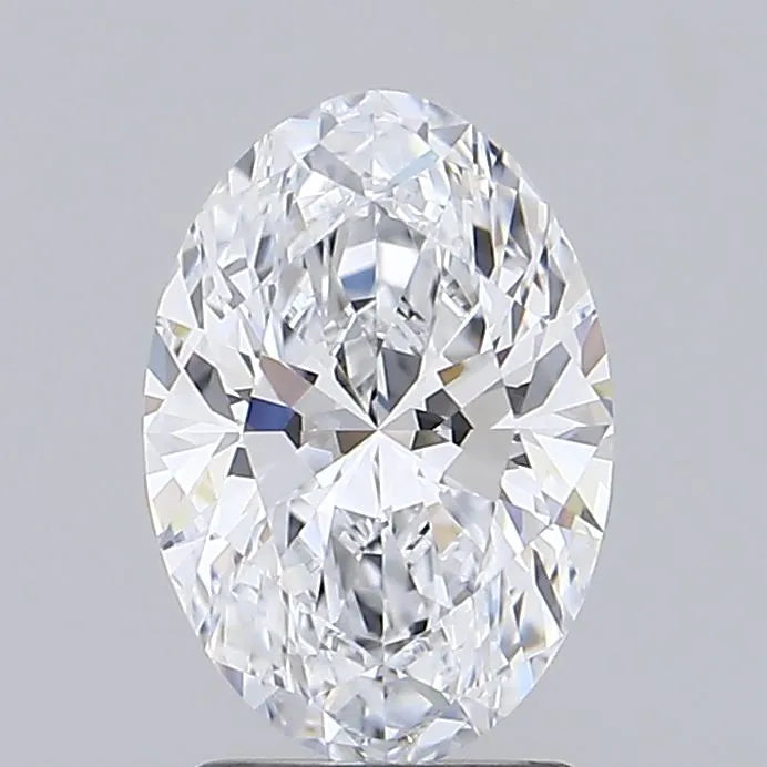2.06ct Oval Lab Grown Diamond (Colour E, Clarity IF, IGI Certified)