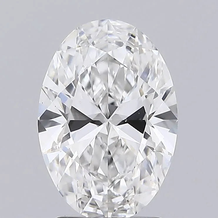 2.06ct Oval Lab Grown Diamond (Colour E, Clarity VS1, IGI Certified)