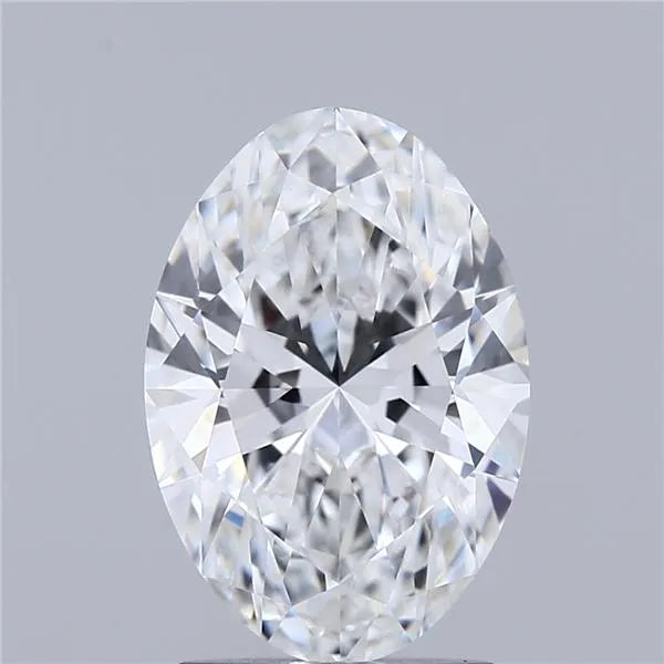2.06ct Oval Lab Grown Diamond (Colour E, Clarity VVS2, IGI Certified)