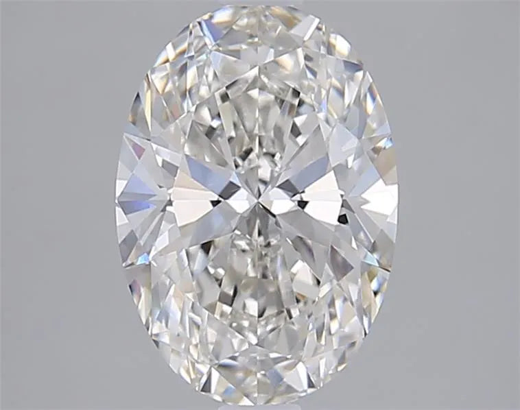 2.06ct Oval Lab Grown Diamond (Colour H, Clarity VVS2, IGI Certified)