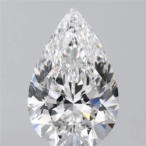 2.06ct Pear Lab Grown Diamond (Colour E, Clarity VVS2, GIA Certified)
