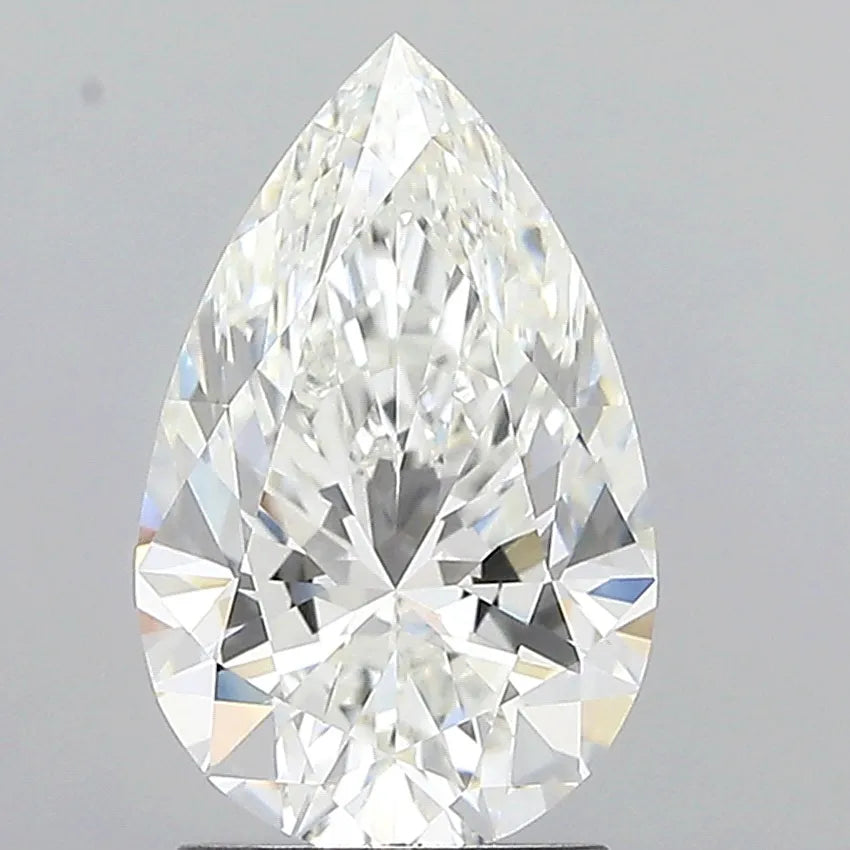 2.06ct Pear Lab Grown Diamond (Colour F, Clarity IF, IGI Certified)