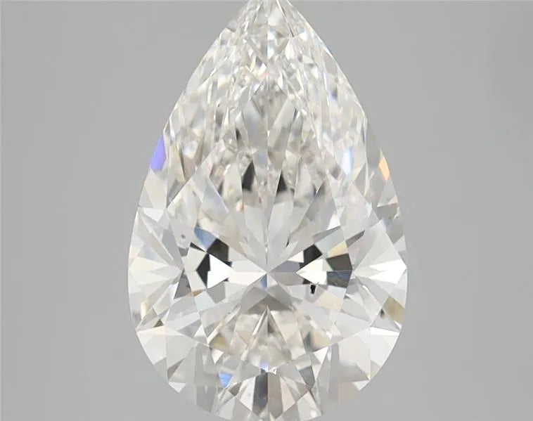 2.06ct Pear Lab Grown Diamond (Colour F, Clarity SI1, IGI Certified)