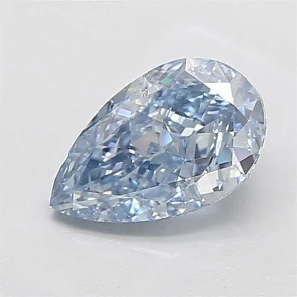 2.06ct Pear Lab Grown Diamond (Colour Fancy Intense Blue, Clarity VS2, IGI Certified)