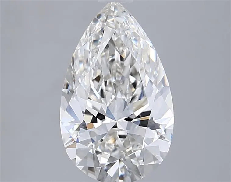 2.06ct Pear Lab Grown Diamond (Colour G, Clarity VVS2, IGI Certified)