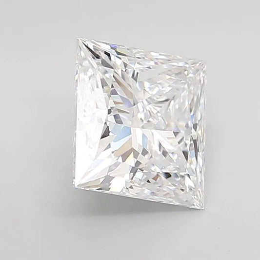 2.06ct Princess Lab Grown Diamond (Colour D, Clarity IF, Cut EX, IGI Certified)
