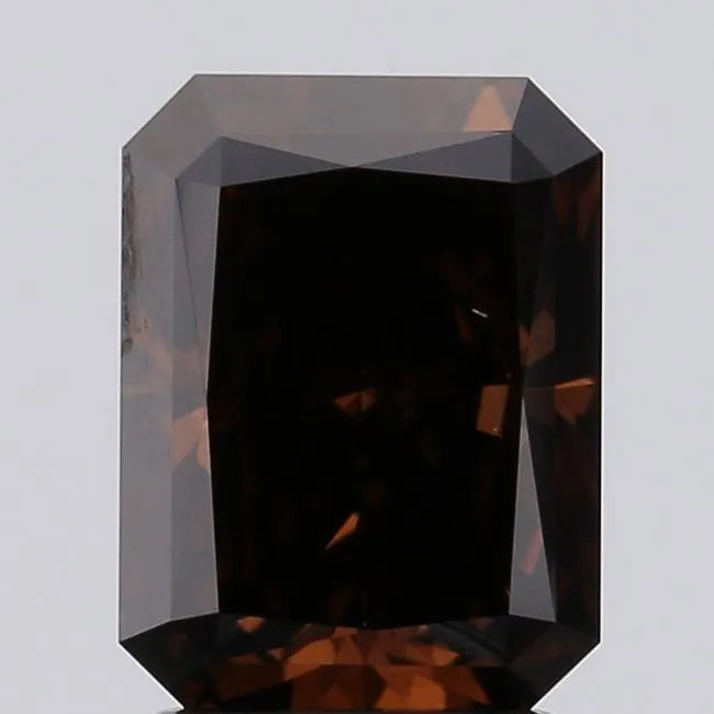 2.06ct Radiant Lab Grown Diamond (Colour Fancy Deep Brown, Clarity VVS2, IGI Certified)